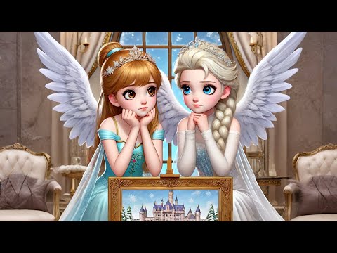 Princess Anna and Elsa want to be fairies || Disney ||#disney #fypシ゚ #frozen