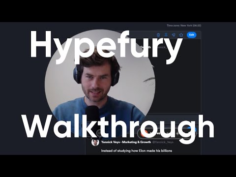 Extensive Hypefury Walkthrough