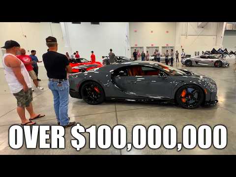 INSIDE THE LARGEST HYPERCAR SHOW IN THE USA...  THE EVENT IV