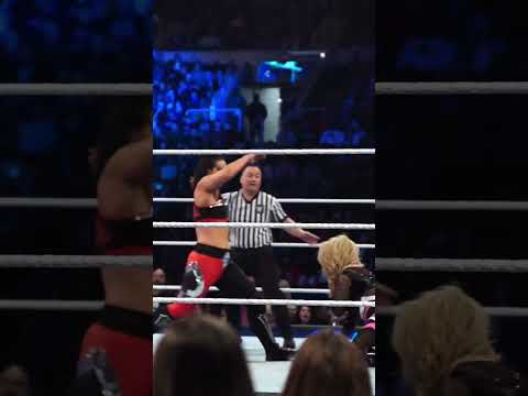 Shayna Baszler kicks Natalya Nose Badly and Bleeds in the WWE, Friday Night Smackdown #shorts