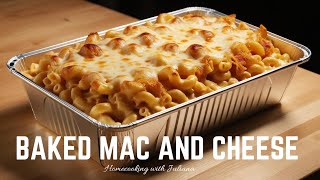 You Won't Believe How EASY This Crusty Baked Macaroni Recipe Is