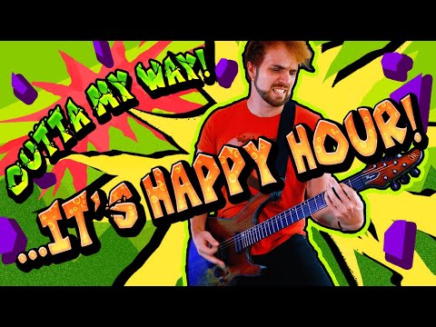 ANTONBLAST - Outta My Way! ...It's Happy Hour! (Metal Cover by RichaadEB)