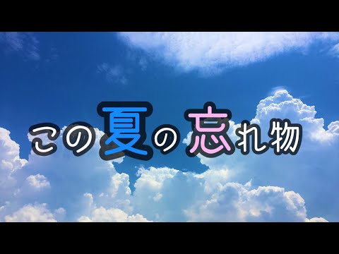 【VOXY車中泊】この夏の忘れ物