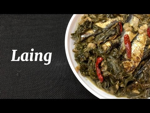 TARO LEAVES IN COCONUT CREAM