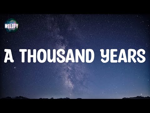 Christina Perri - A Thousand Years (Lyrics)