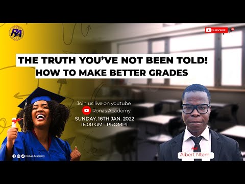 How to Make Better Grades in the University? The Truth you've NOT BEEN TOLD!