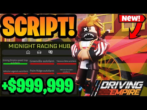 *NEW* Driving Empire Script Pastebin 2024 | ROBLOX DRIVING EMPIRE MONEY HACK