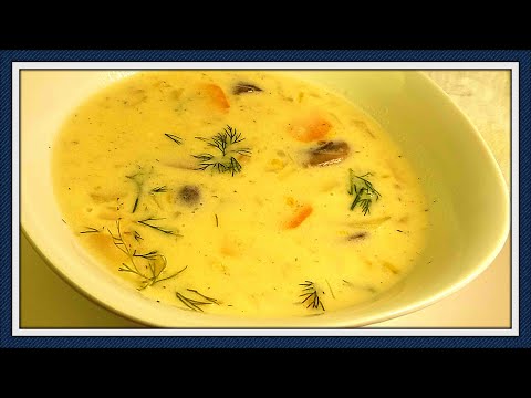 Russian Potato Mushroom Soup - Almost Traditional