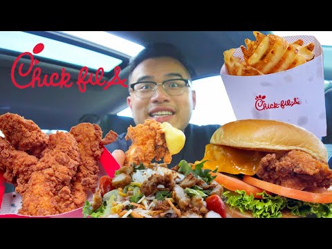 This Is My First Time Eating CHICK- FIL-A - My Honest Opinion