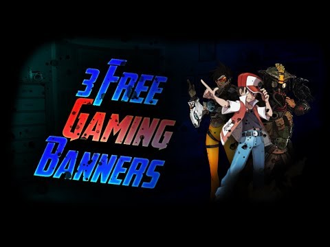 3 FREE Gaming Banner Templates (+Download)