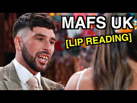 WILDEST Wedding Ever! MAFS UK (Lip Reading)