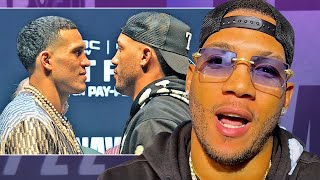 David Morrell PREDICTS 8th round KO of David Benavidez; reacts to heated press conference!