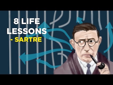 8 Life Lessons from Jean-Paul Sartre (Existentialism)