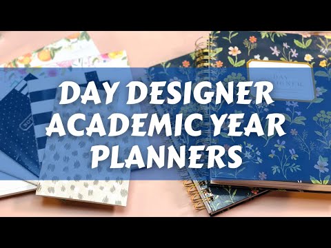 Day Designer Academic Year Planners and Accessories!