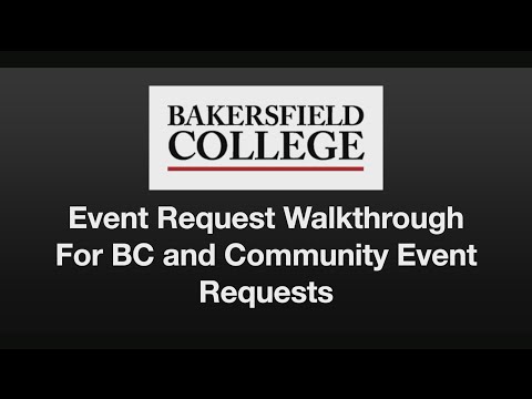 BC Event Request