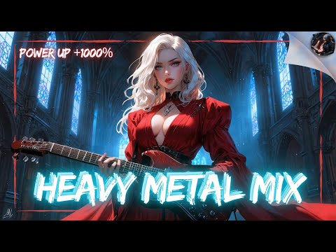 BEST Hard Rock Music: POWER UP Your GYM Sessions 💪🏻 Heavy Metal Instrumental