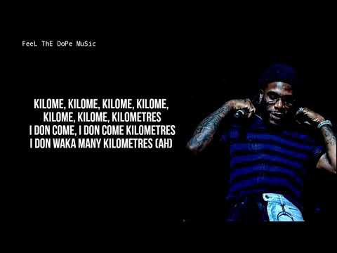 Burna Boy - Kilometre(Lyrics)