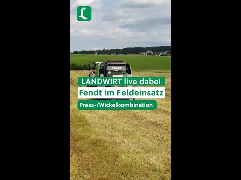 Fendt Variable Press-/Wickelkombination mit smarter Profi-Ausstattung #shorts