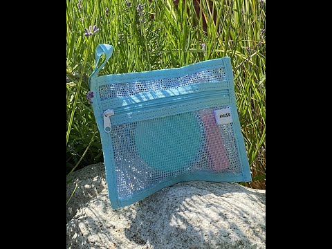 META MESH POUCH - 어뮤즈 메타 메쉬 파우치