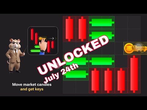 Unlock hamster Kombat mini game key 🔑 (July 24th