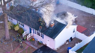 Two Alarm Structure Fire Brick Township New Jersey 1/11/25