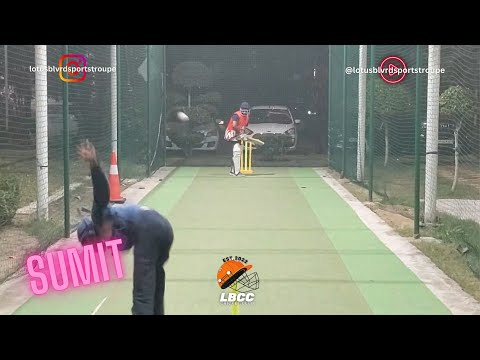 Jan '24 Sumit Net Session #cricketlover #cricketshorts #cricketvideo #batting #netsession #noida