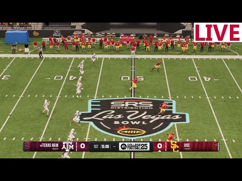 🔴LIVE 🔴Texas A&M Aggies vs USC Trojans / NCAA College Football/Las Vegas Bowl