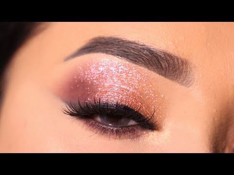 Simple and Easy Eyeshadow Look || Sparkly Eye Makeup Tutorial || Shilpa