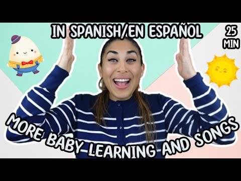 Baby Learning, Nursery Songs and more! All in Spanish with Miss Nenna the Engineer | En Español