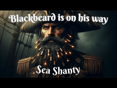 Blackbeard Is on His Way (Music Video & Lyrics) #blackbeard #blackpearl #pirates