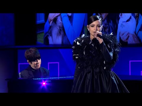 Sofia Carson & Diane Warren perform "Applause" at the 2022 CNN Heroes An All Star Tribute