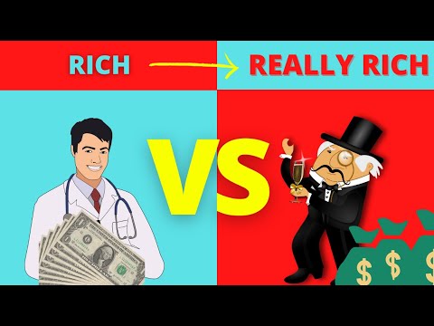 Rich people VS Really rich people - Top Differences Between Them (+Tips on How to become Rich)