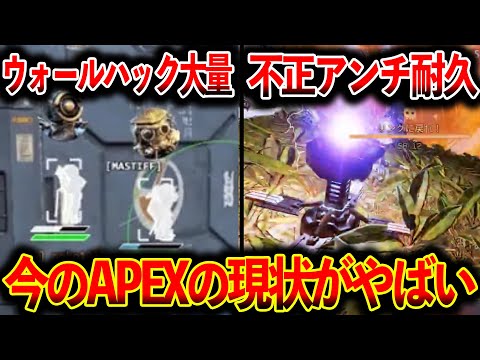 【Apexの現状】“キャラピック崩壊“ウォールハックチート“ 不正アンチ耐久 “今起きてるApexの問題がヤバイ│Apex Legends