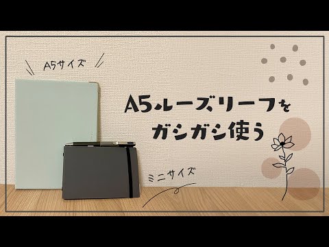 A5ルーズリーフの使い方