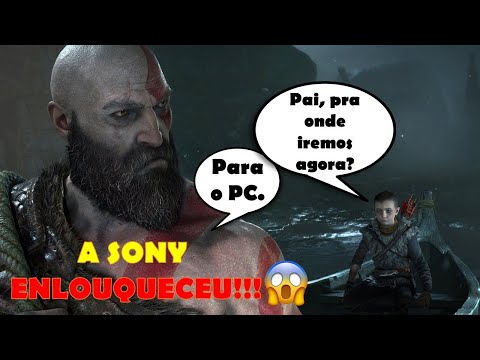 Anúncio bombástico do God of War (2018) para PC!!! A Sony enlouqueceu!!!