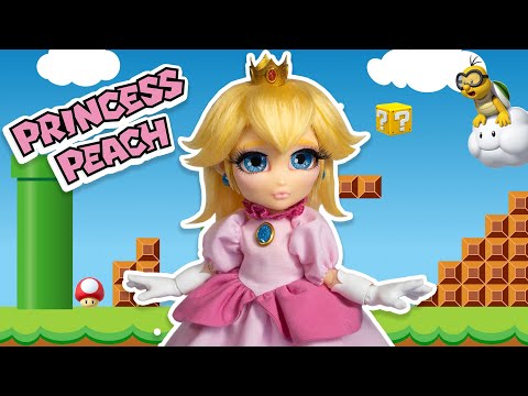 🎀 👑 PRINCESS PEACH 👑 🎀 - Custom Ball Jointed Doll 🎀