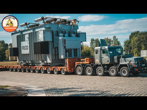 Extreme Heavy Haul Trucking, Skilled Drivers Conquer Massive Loads #22