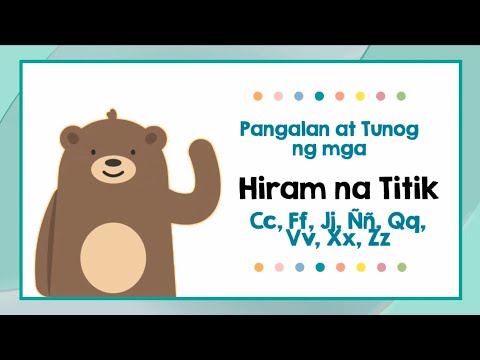 Pagbasa sa Filipino | Mga Hiram na Titik | Reading and Literacy Grade 1| MATATAG