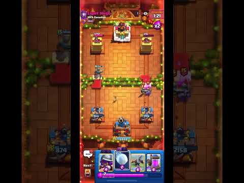 Best 1 Elixir Ever Spent🤣 #clashroyale #gaming #viral #shorts #megaknight