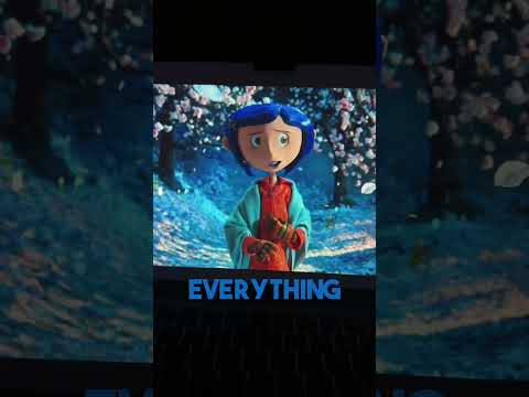 Coraline's Secret Ending made it a Terrifying Masterpiece #shorts #coraline #coralinemovie #horror