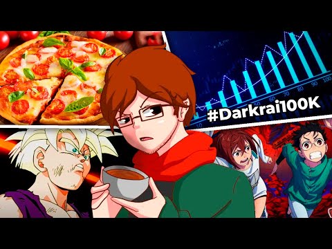 🔴 #DARKRAI100K 🦎 ENCUESTA DE PIZZAS 🍕 ESTADISTICAS 📈 MEJOR ARCO DE DRAGON BALL |  CHARLA DarkraiMola