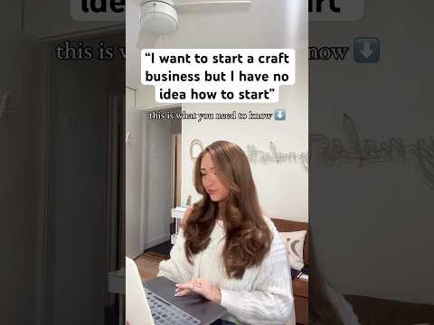 Do YOU Want to Start a Craft Business with Your Cricut? WATCH THIS #cricut #cricutbusiness