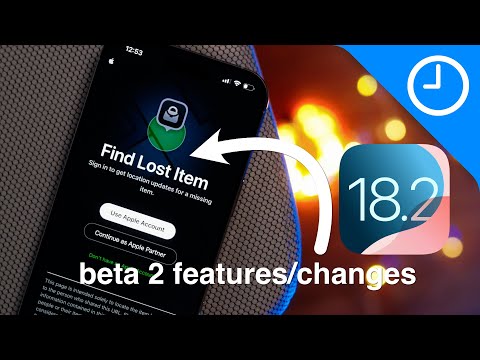 iOS 18.2 Beta 2 | 20+ Features: Camera Control AE/AF Lock, Video Looping Toggle, and more!