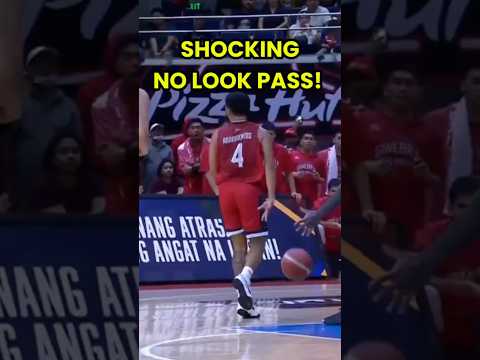 Abarrientos Shocking No Look Pass to Japeth Aguilar! #brgyginebra #nsd #gilaspilipinas