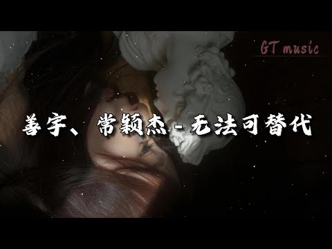 善宇，常颖杰 - 无法可替代『守住你最后给我的沉默和冷漠，随同那一扎玫瑰夜幕里凋谢。』【动态歌词MV】