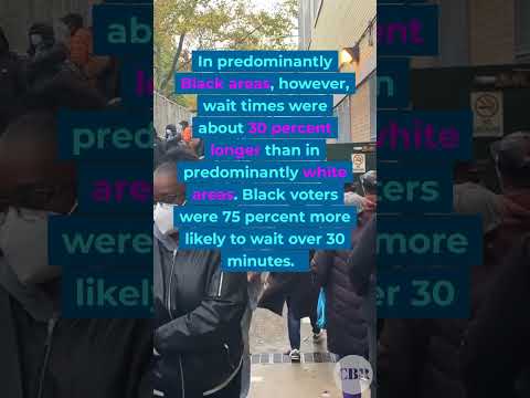 Why Black Americans have a harder time voting #shorts