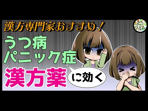 うつ病やパニック症に効く漢方薬