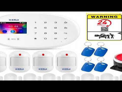 KERUI Tuya Smart WIFI GSM Alarm System Works With Alexa Home Security Wireless 4