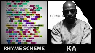 KA - Mourn at Night [Rhyme Scheme] Highlighted