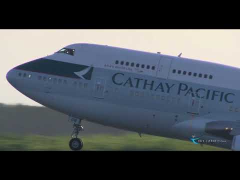 " 747 fierce vapor " Cathay Pacific Airways(CPA) Boeing747-400 B-HOP